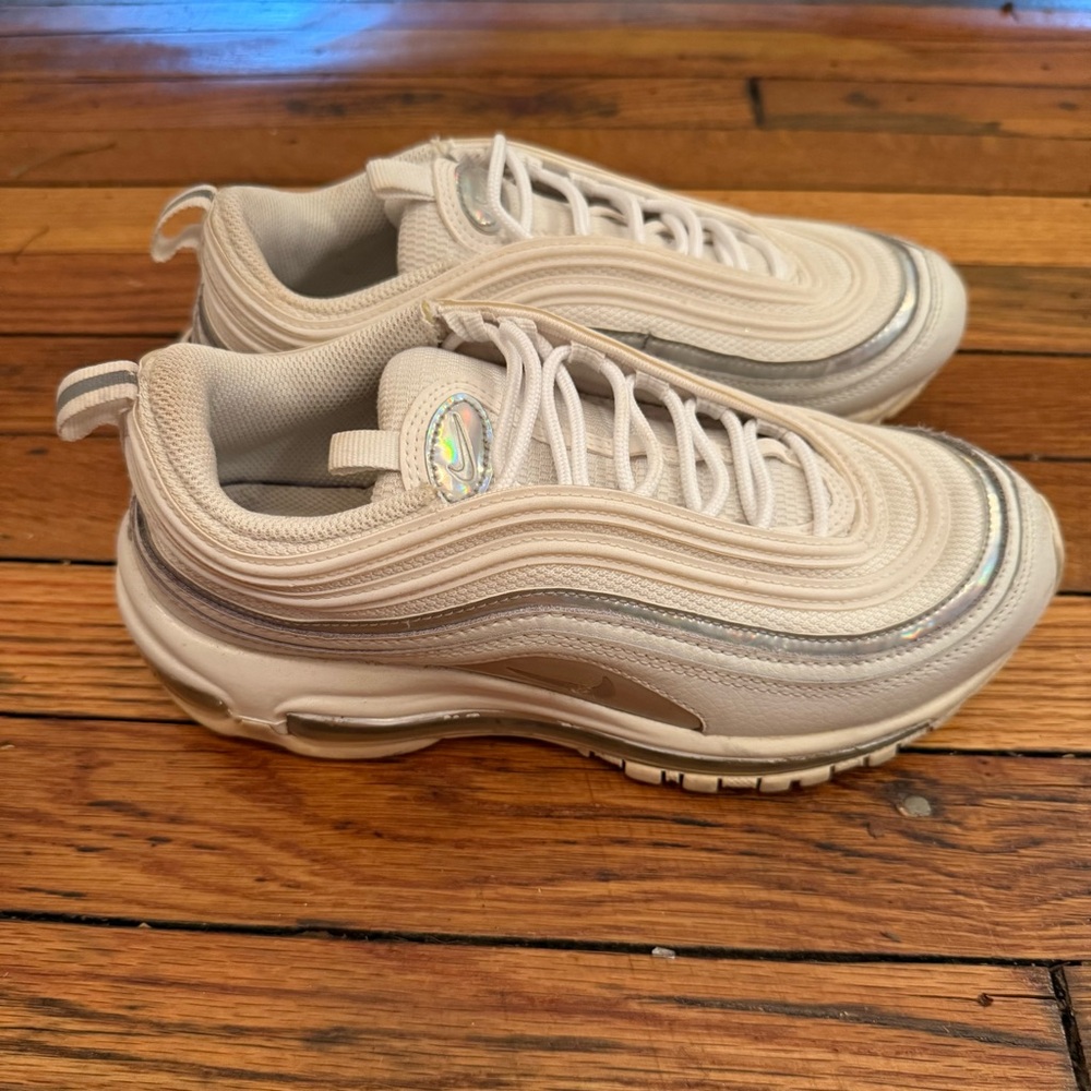 Nike Air Max 97 White and Silver